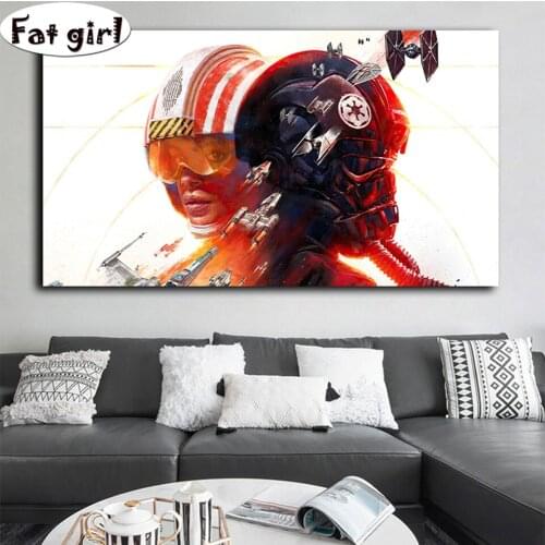 Diamond embroidery diy Classic Movie Star picture diamond painting 5D cross stitch mosaic Handmade crafts square round kits