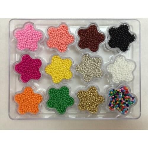 Free shipping high quality 2mm spacer beads Czech glass beads Murano glass beads jewelry making DIY 12 colors Boxed Packed