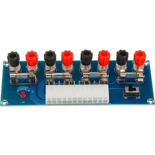 Computer Power Supply 12VDC/110V-220VAC Module ATX Transfer Board Power Output Terminal Module 108#2