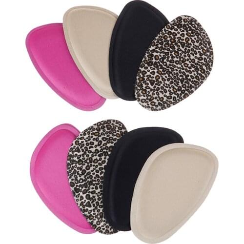 1 Pair 4D Sponge Forefoot Pads Sandals High Heels Shoes Anti-slip Cushion Half Yard Insert Pad for Women Foot Care Front Insoles