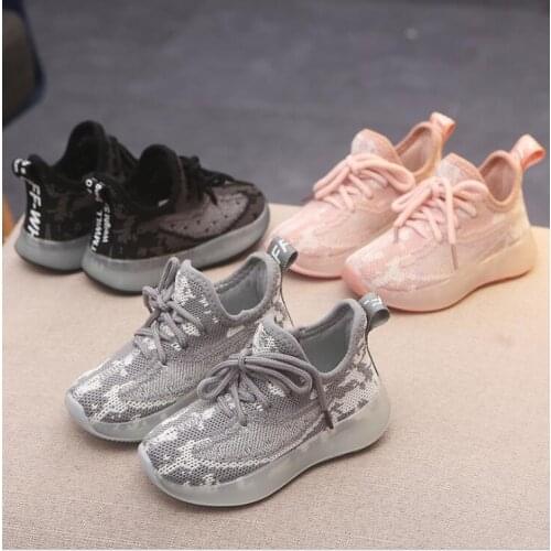 Brand New Sport Children Shoes Kids Boys Sneakers Spring Autumn Net Mesh Breathable Casual Girls Shoes Running Shoe For Kids