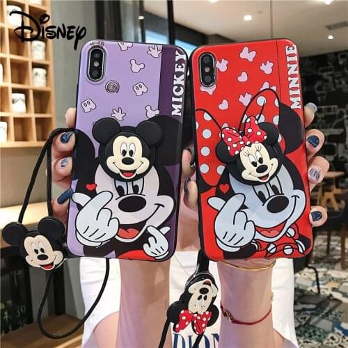 Disney Original Mobile Phone Case Protective Cover Is Suitable for IPhone Se/7/8P/X/XRXS/XSMAX/11/12/Pro/12min Mobile Phone Case