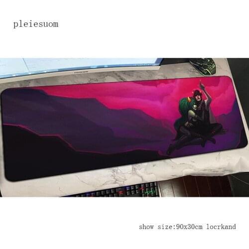 Homestuck mouse pad gamer 900x300x3mm gaming mousepad Kawaii notbook desk mat Natural Rubber padmouse game pc gamer mats gamepad