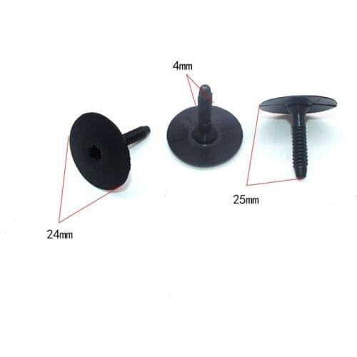 Fit for BMW 3 series side skirt side guard plate under skirt bottom edge guard plate under guard plate buckle plastic screws