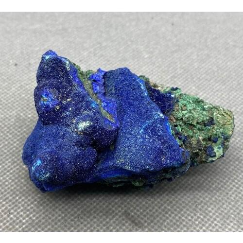 Natural azurite mineral cristal espécime da província de anhui, china