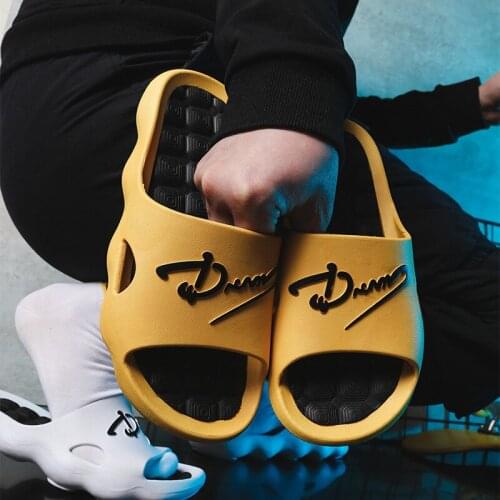 2021 Summer New Women Non-slip Bathroom Slides Flops Couples Unisex Platform Slippers Home Men Slippers Simple Solid Color Shoes