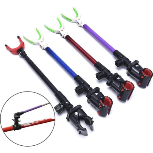 1Pcs Telescopic Fishing Bracket Rod Holder 3 Sections Bracket Support Stand Fishing Tool Foldable Angler Gadget For Pole