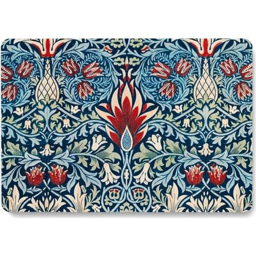 Vintage Floral Pattern Laptop Case For MacBook Pro Retina Air 12 13.3 15inch New Pro 16 Cover Shell