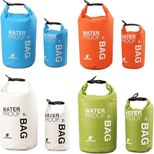 Waterproof Dry Bag Sack Pouch PVC Storage Bag Boating Kayaking Rafting Canoeing Floating Swimming Stuff Sack 2L / 5L /10L /15L