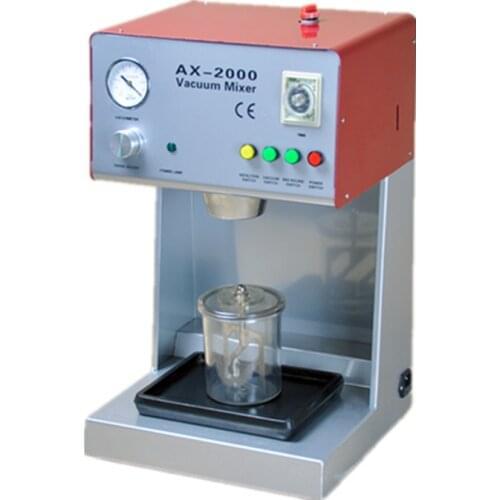 High Qualily Dental Lab Plasters Investments Mixer Equipment Machine For Mix Plaster AX-2000B