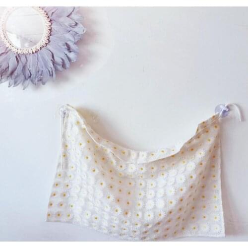 Nordic Style Curtains Marguerite Embroidery Small Curtain For Living Room Bedroom Kitchen Window Treatment Car Home Decor