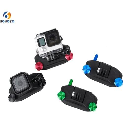 Backpack Clip Buckle Fixed Clamp Mount Adapter For Gopro Hero8 7 6 5 4 SJCAM Xiaomi YI Dji osmo pocket Action Camera Accessories