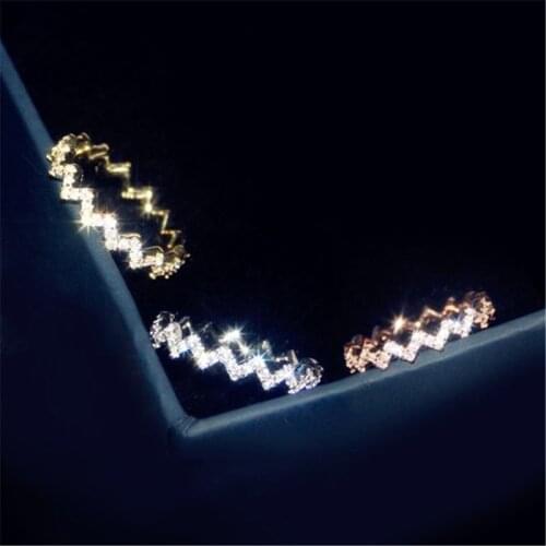 Wholesale Eternity Lab Diamond cz Ring 925 sterling silver Engagement Wedding band Rings for Women Bridal Charm Party Jewelry