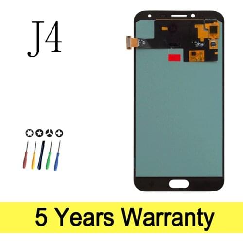 100% New SM-J400G SM-J400F SM-J400M Wholesale AMOLED For Samsung Galaxy J4 J400 LCD Display with Touch Screen Digitizer Assembly