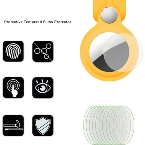 5/10Pcs Lot Screen Protector For AirTags Tracker Protective film Clear Hydrogel B2EF