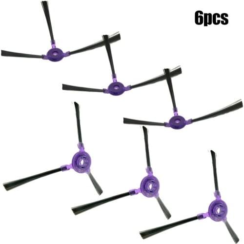 6Pcs/set Side Brush For Samsung Powerbot-E VR05R5050WK Robotic Vacuum Cleaner Accessories Replacement