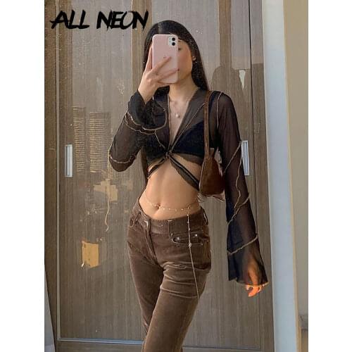 Женские футболки ALLNeon China At AliExpress