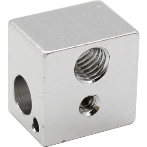 3D Printer parts Aluminium V5 J-head Heat Block 16mmX16mmX12mm