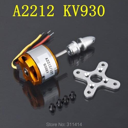 1piece XXD A2212 930KV Brushless Outrunner Motor 15T For RC Aircraft KK QuadCopter UFO Retail Dropship + Free Shipping