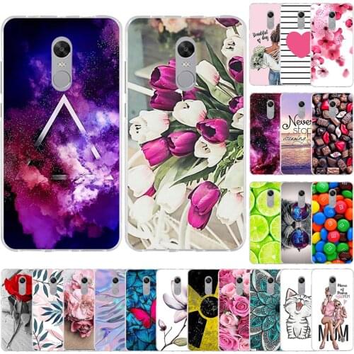 Case For Xiaomi Redmi Note 4 Case Silicone Soft TPU Painting Back Cover For Xiaomi Redmi Note 4X Phone Case Funda Coque Capa Bag