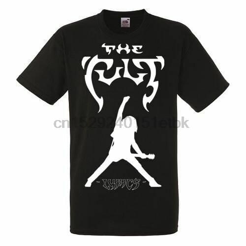 The Cult Band 2 Black T-shirt Rock Band Shirt Heavy Metal Tee