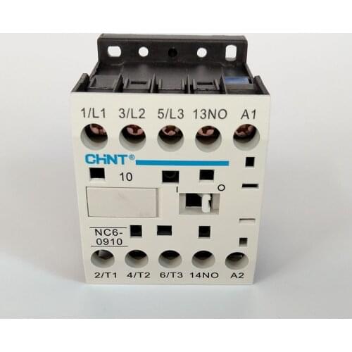 CHINT AC Contactor NC6-0910 AC220V Normally Open