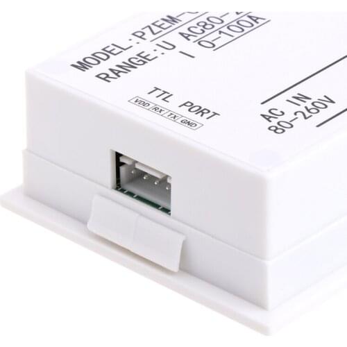 4in1 Digital Ammeter Voltmeter Watt Power Energy Meter AC 80-260V 100A PZEM-004