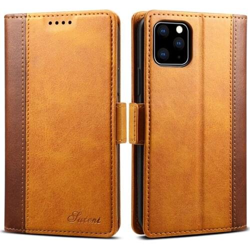 Business Flip Cover For iPhone 6 6S 7 8 Plus X XR XS 11 Pro Max 5.8 6.1 6.5 Leather Case Wallet Pouch Bags Card Pocket Magnetic