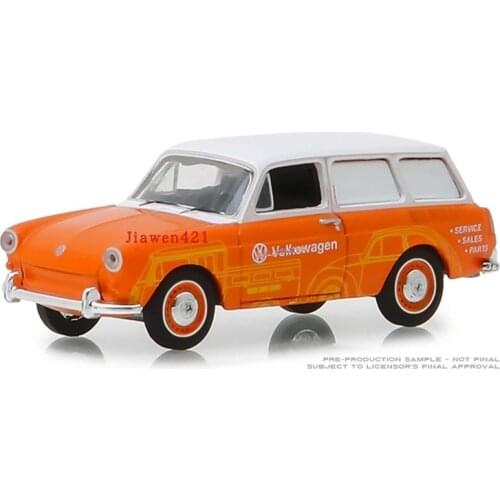 GreenLight 1:64 1966 Volks wagen Type 3 Collect die-casting alloy car models