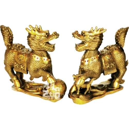 Copper copper decoration beads lucky evil spirits decoration crafts