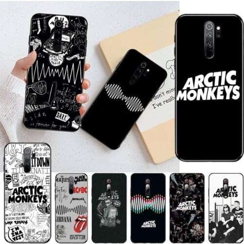 Arctic Monkeys Custom Soft Phone Case for Redmi Note 9 8 8T 8A 7 6 6A Go Pro Max Redmi 9 K20