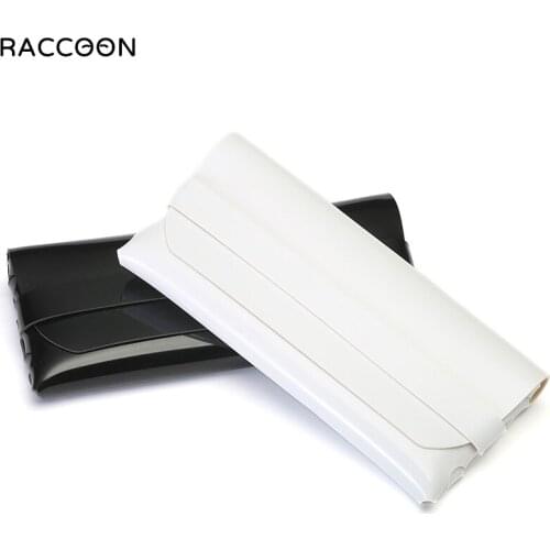 New Leather Brand Universal Fashion Sunglasses case Myopia Glasses Box PU Storage Leather Bag