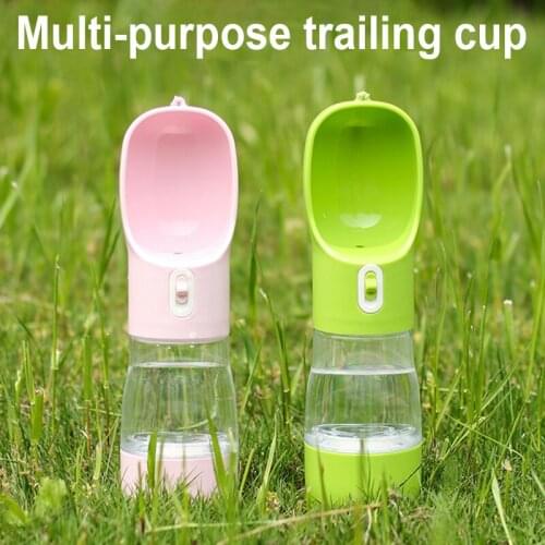 Pet Multi-Purpose Trailing Outdoor Cup Food Water Recyclable Portable Dog Cat Feed Cup High Quality