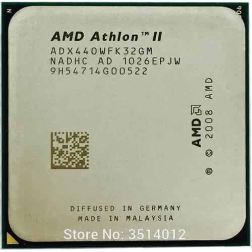 AMD Athlon II X3 440 3 GHz Triple-Core CPU Processor ADX440WFK32GM Socket AM3