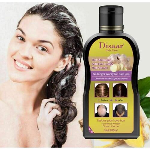 200ml Disaar Professional Anti-hair Loss Shampoo Preventing Hair Growth Hair Hair Women Treatment Loss Product Ginger For M N6R0