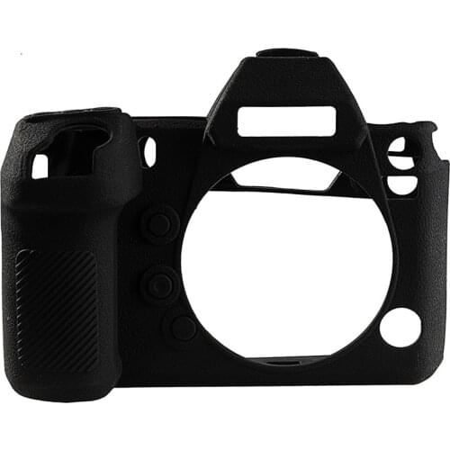 For LUMIX DC-S1 S1R Silicone Cover For Panasonic LUMIX DC-S1R S1 Camera Cover High Grade Litchi Texture Silicone Camera Case