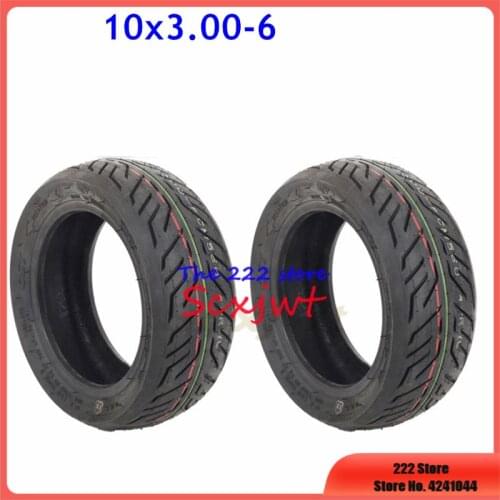High Quality CST 10x3.00-6 Inch Vacuum Tire Tubeless Tyre for Electric Scooter 10 Inch Wheel Accessories 10*3.0