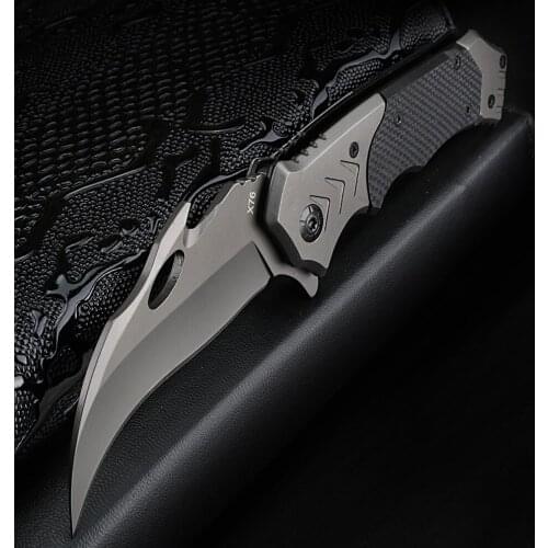 XUANFENG outdoor knife folding claw knife camping high hardness knife tactical portable knife field survival knife