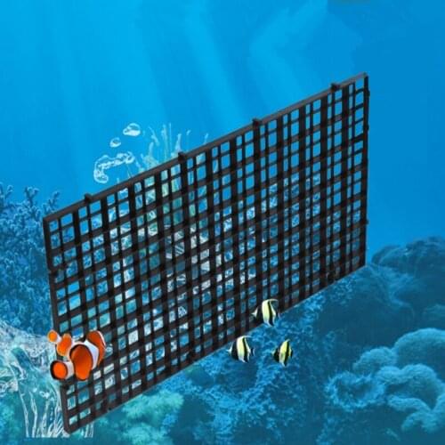 2PCS Isolation Net Grid Plate Divider Tray Segregation Board Aquarium Fish Tank Cleaning Tool Cleaner Supplies