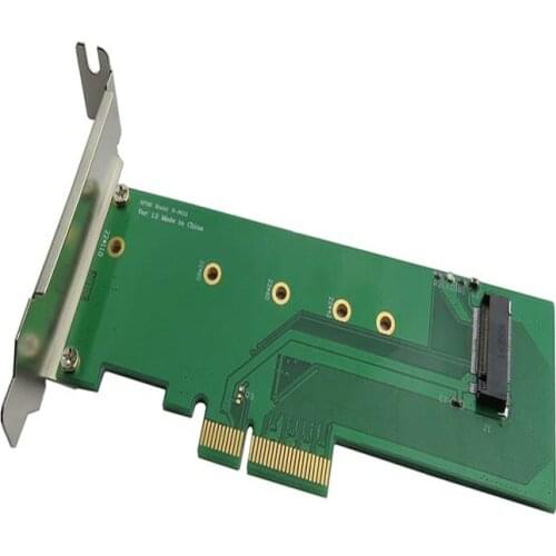 Half-height HTPC 22110 PCIe x4 NVMe M.2 NGFF SSD to PCIe x4 3.0 adapter card