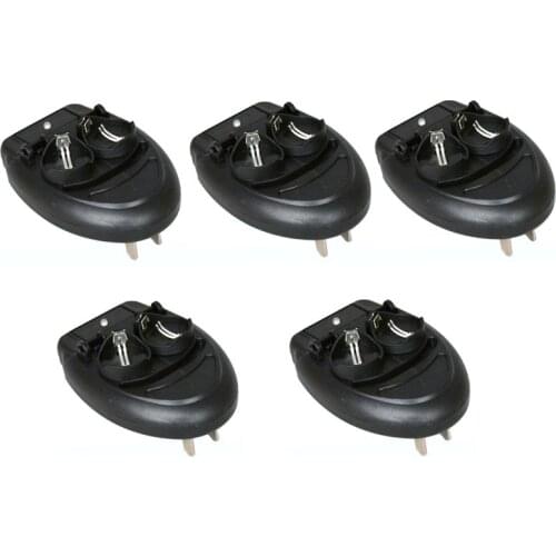 Wholesale 5pcs US Plug CR2032 CR2025 LIR2032 LIR2025 Rechargeable Cell Coin 3.6V Instead of 3V Battery Charger