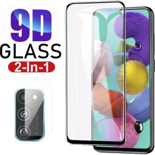 9D Samsun A51 A71 5G Protective Glass For Samsung Galaxy A50 A70 Tempered Glass Samsang A 51 51A A51 Camera Glass Protector Film