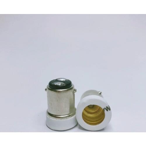 B15 Male to E14 Female Lamp Bulb Socket Light Extender Adaptor Converter Holder Drop Ship Support