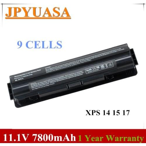 7XINbox 11.1V J70W7 JWPHF R795X 0J70W7 312-1123 Battery For Dell XPS 14 15 17 L401X L501X L502X L521x 17 L701X 15-1591 312-1123
