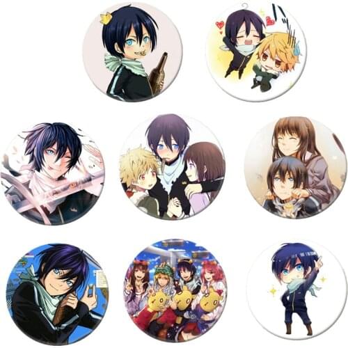 Free Shipping Anime Noragami Brooch Pin Badge Accessories For Clothes Backpack Decoration Childrens gift B013