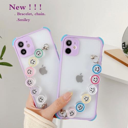 For Xiaomi Redmi Note 10 Case Korea Bracelet wrist chain Phone cases Xiomi Redmi Note 10 Pro 10S Note10 Note10S soft back Cover