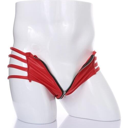 Male Underwear Mens sexy Jockstrap Sexy Underwear Men Sexy Breathable Low Waist Jockstrap Thong Mens Exotic Horny Briefs