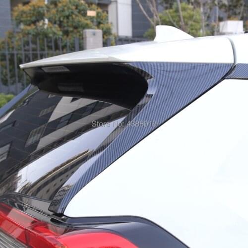 My good car For Toyota Rav4 Rav 4 2019 2020 Car Rear Window Cover Protector Decoration Trim Frame Sticker Exterior Accessories