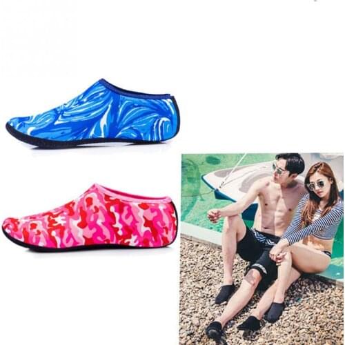 Unisex Comfortable Snorkeling Socks Anti-slip Diving Socks Snorkel Suit Scuba Boot Water Swim Beach Swim Shoes Sneakers