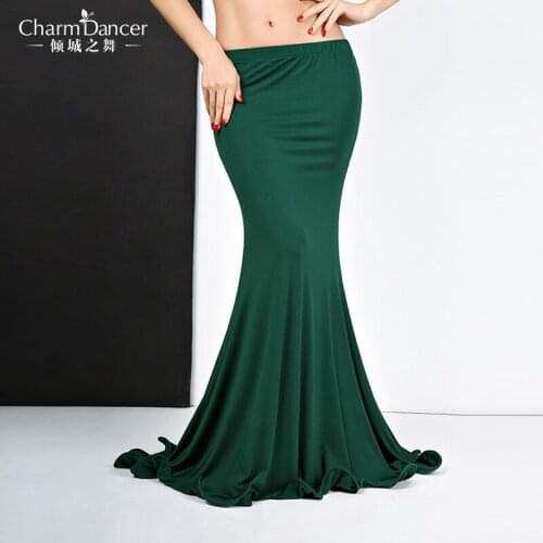 New belly dance clothes buttocks fishtail skirt bottoms cultivate morality belly dance skirt QZ003